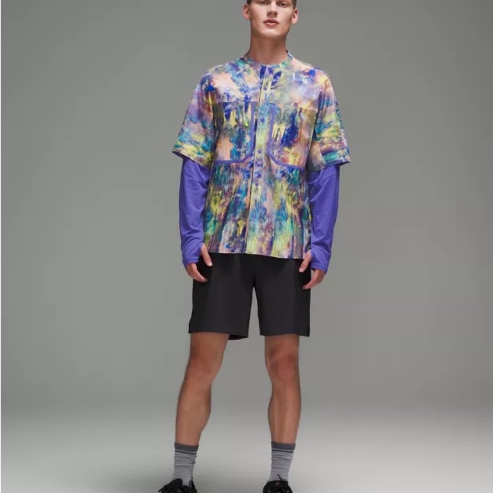 lululemon athletica Tie Dye Hiking Shirt